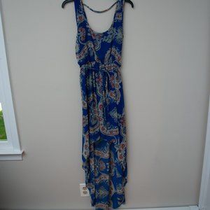 Romeo & Juliet Couture High Low Sleeveless Dress M